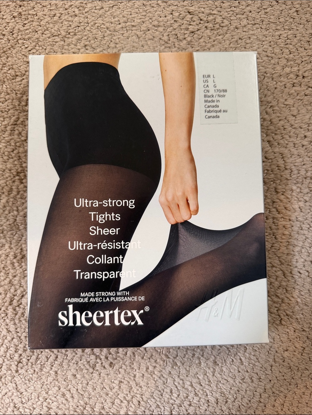 H&M Sheertex Ultra-Strong Sheer Tights